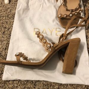 Raye ankle tie heels